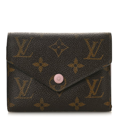 Louis Vuitton Monogram Victorine Wallet Rose Ballerine 1 of 8