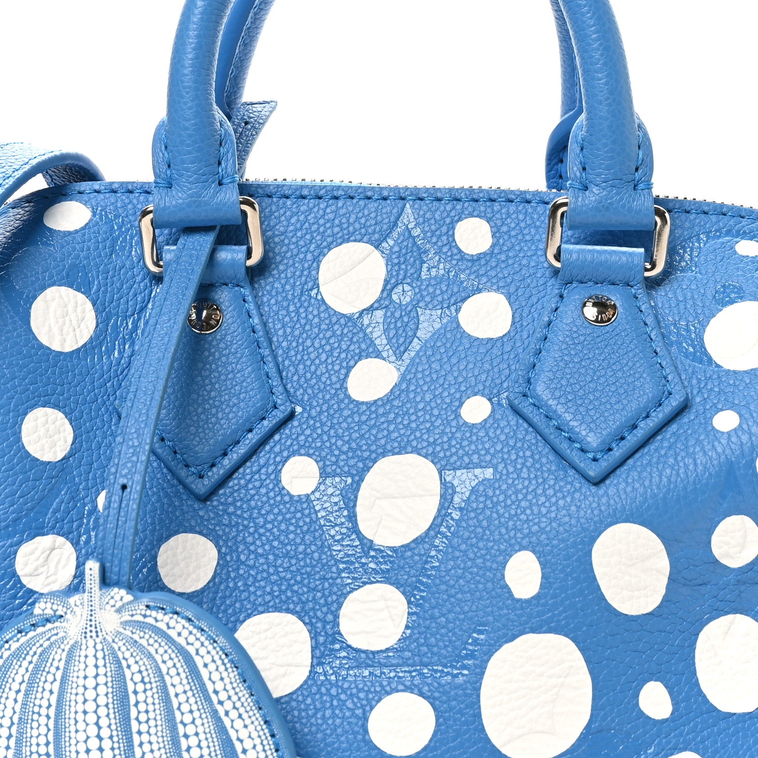 Louis Vuitton LV X YK Empreinte Speedy Bandouliere 20 Blue White 7 of 9