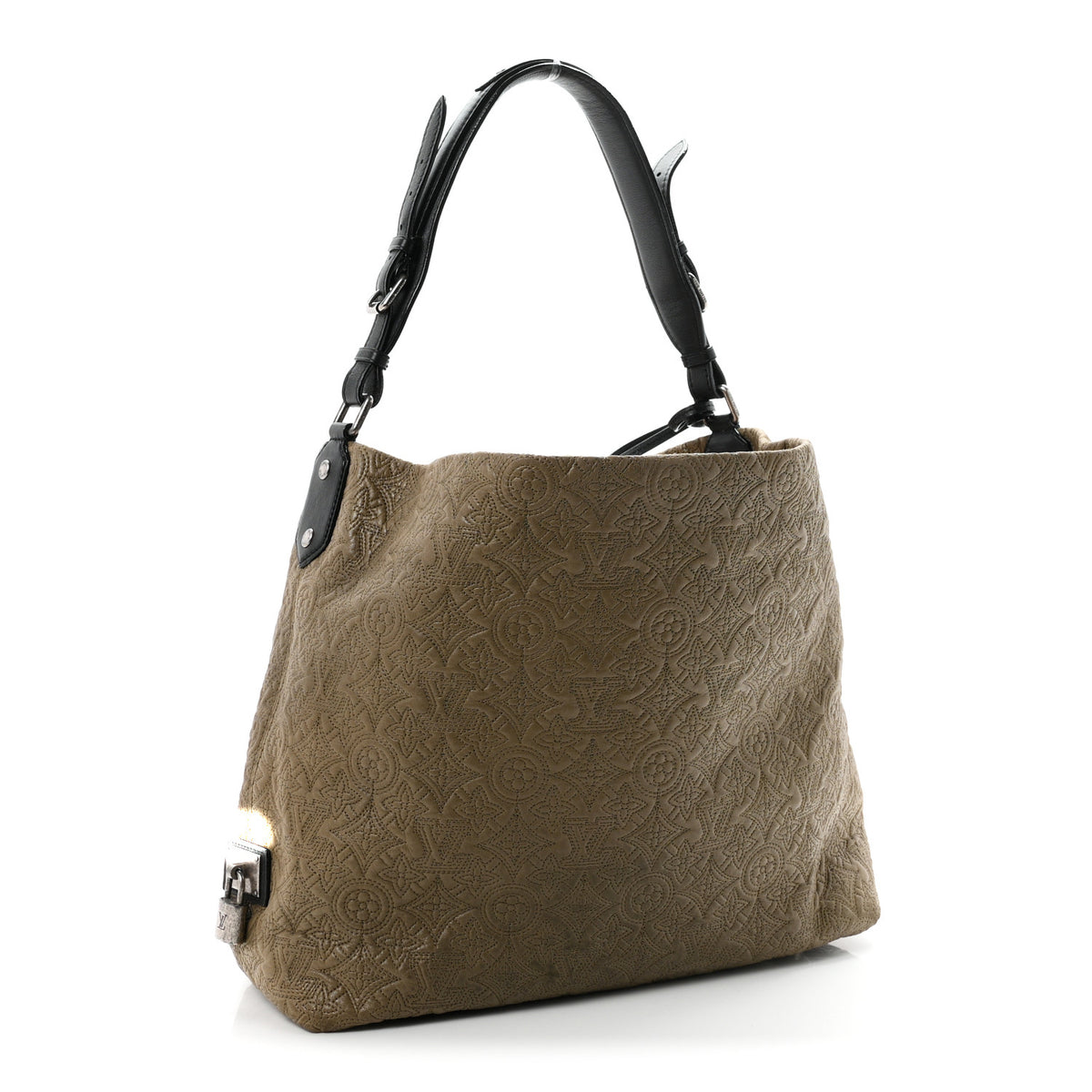 Monogram Lambskin Antheia Hobo PM Olive