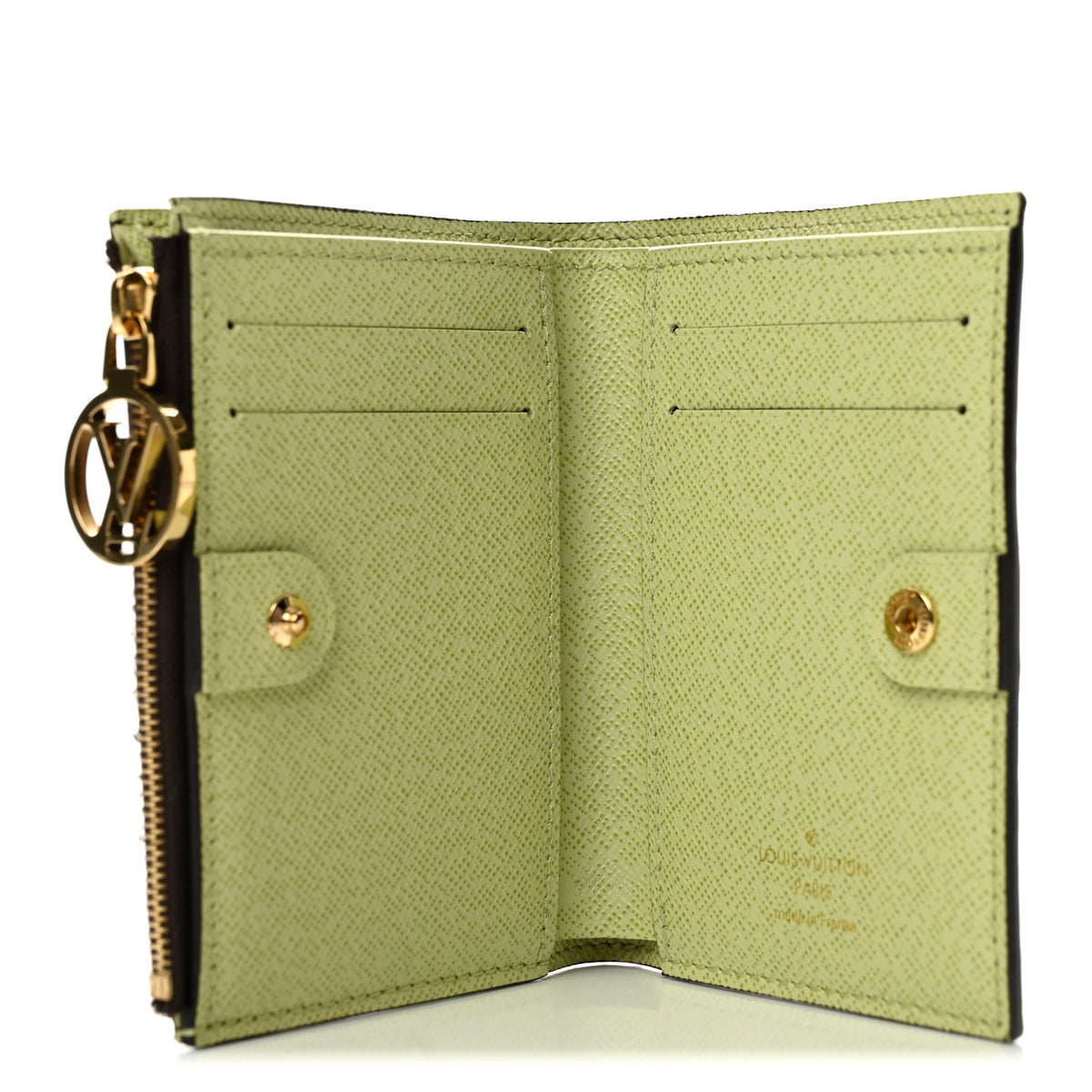 Monogram Lisa Wallet Light Green