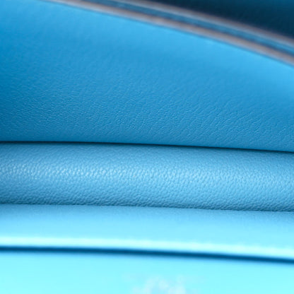 Hermes Evercolor Mini Sac Roulis Bleu Du Nord 6 of 11