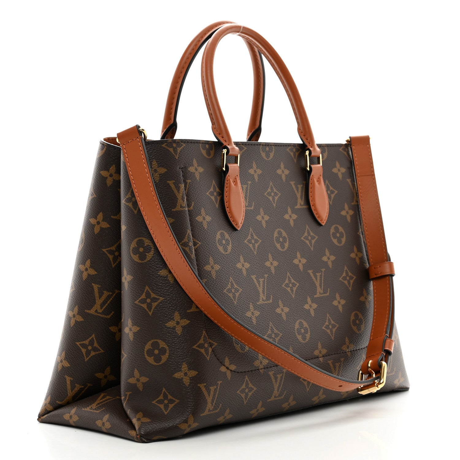 Louis Vuitton Monogram Flower Tote Caramel 3 of 9