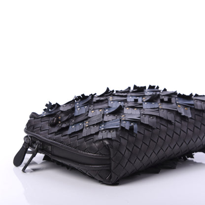 Bottega Veneta Nappa Intrecciato Fringe Studded Nodini Crossbody Messenger Multicolor 10 of 11