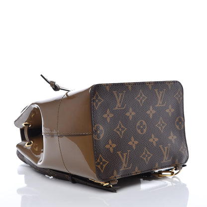 Louis Vuitton Patent Monogram Hot Springs Backpack Vert Bronze 4 of 10