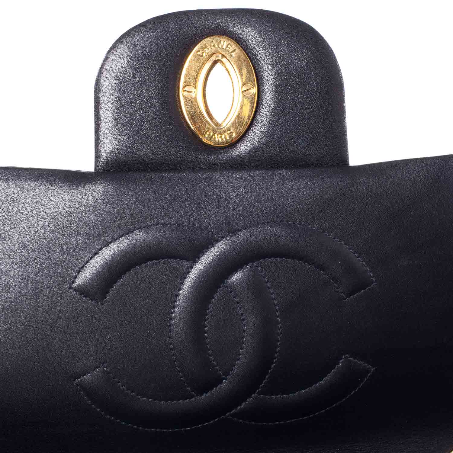 Chanel Lambskin XL Jumbo Flap Black 6 of 11