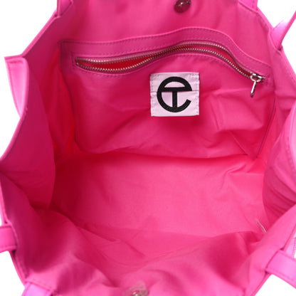 Telfar Vegan Leather Medium Shopping Bag Azalea 5 of 8