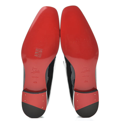 Christian Louboutin Patent Tassel Dandelion Mens Dandelion Flat Loafers 43.5 Black 5 of 7