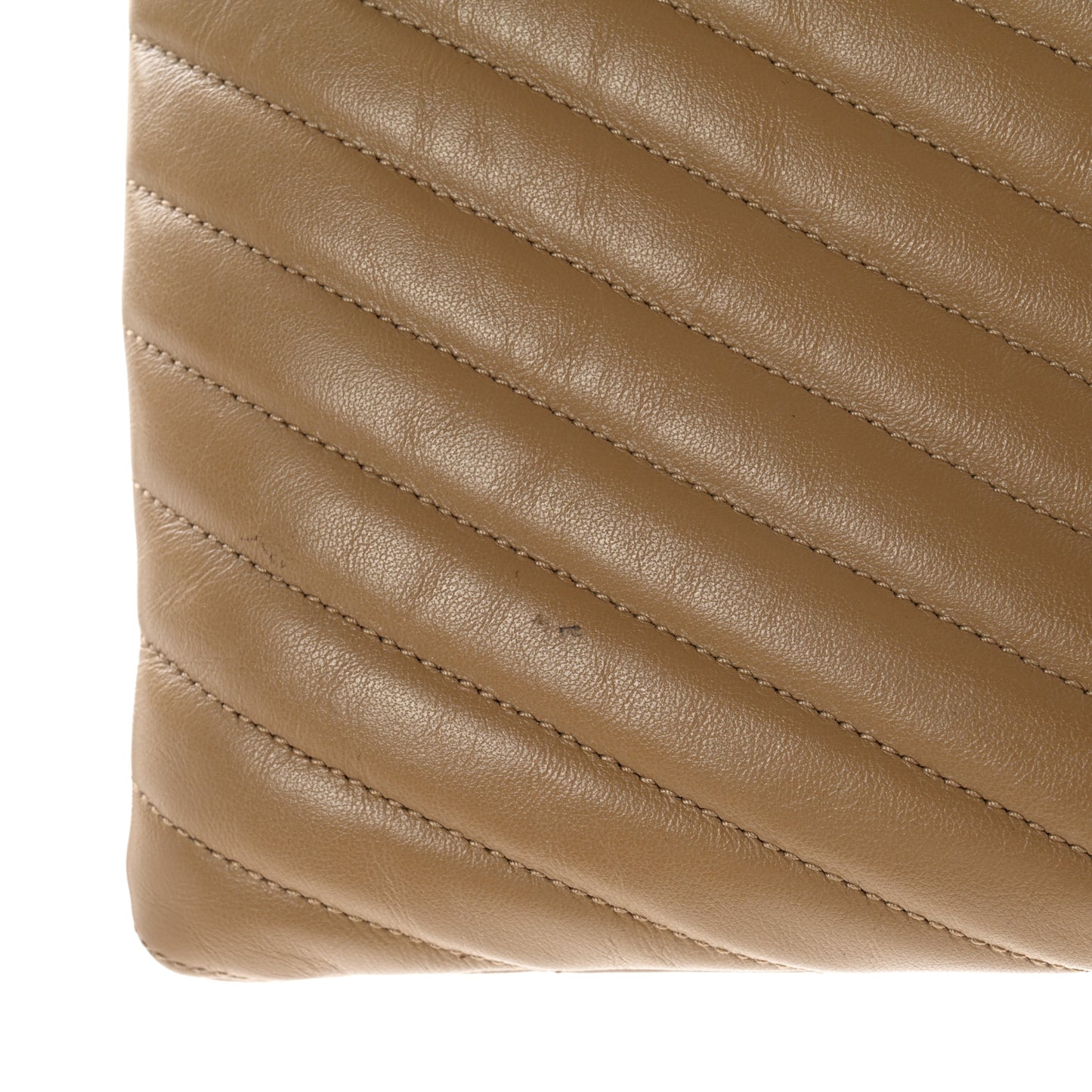 Calfskin Matelasse Monogram Cassandre Tablet Pouch Cork
