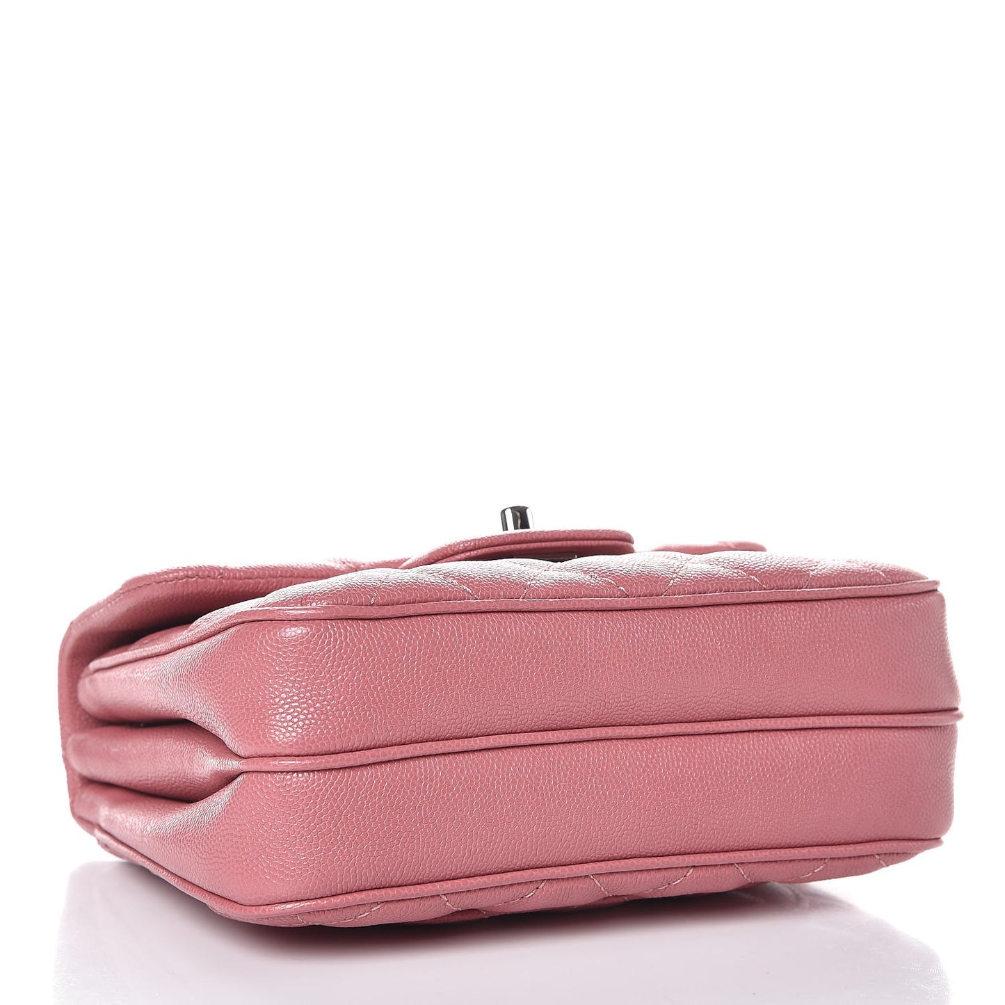 Caviar Quilted Small Urban Companion Flap Pink