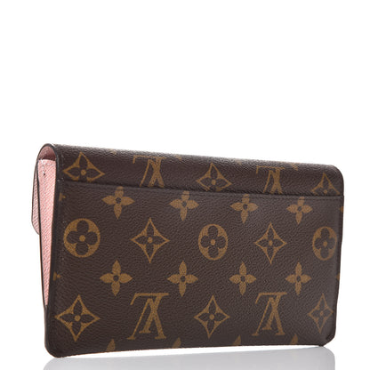 Louis Vuitton Monogram Jeanne Wallet Rose Ballerine 4 of 9