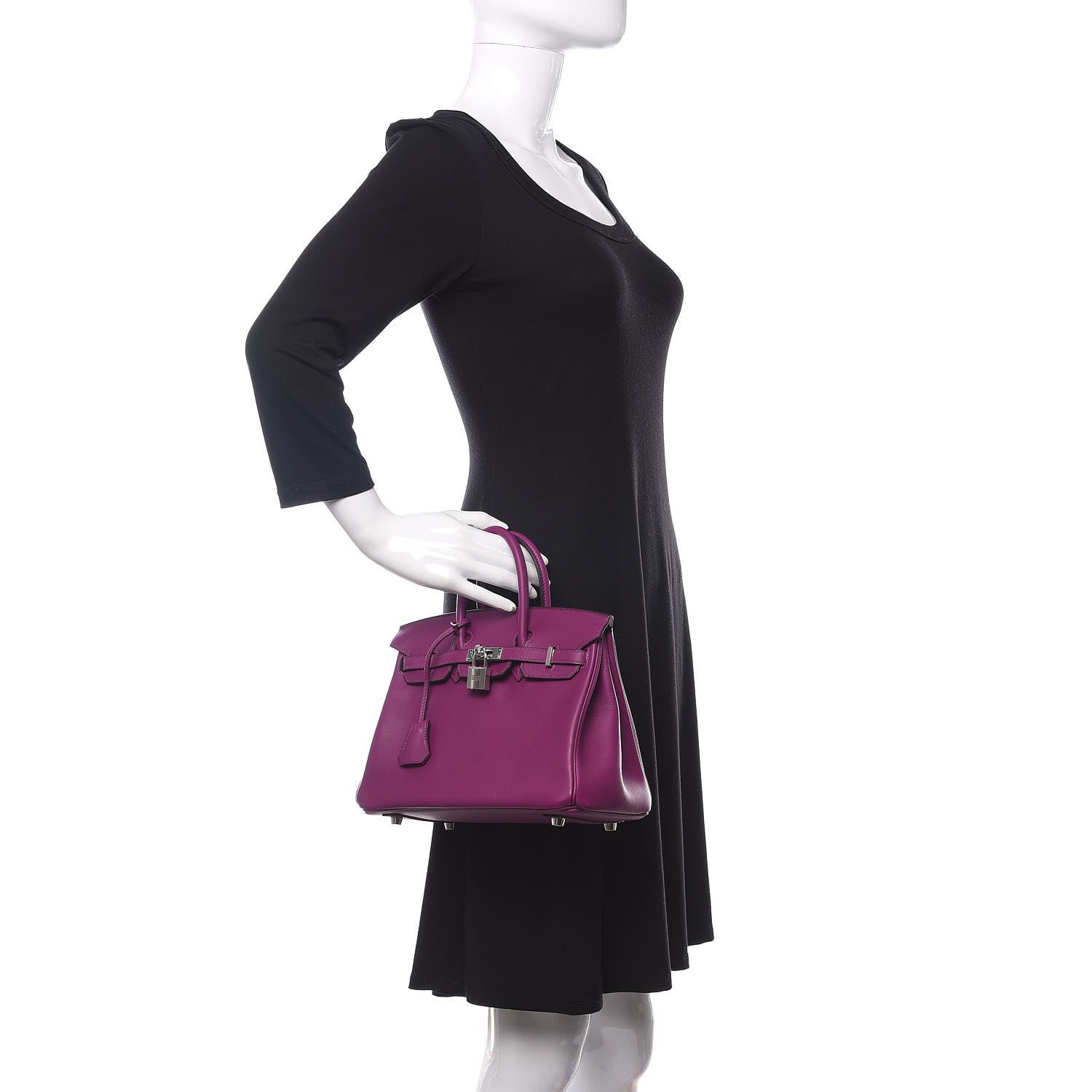 Hermes Swift Birkin 25 Anemone 3 of 11