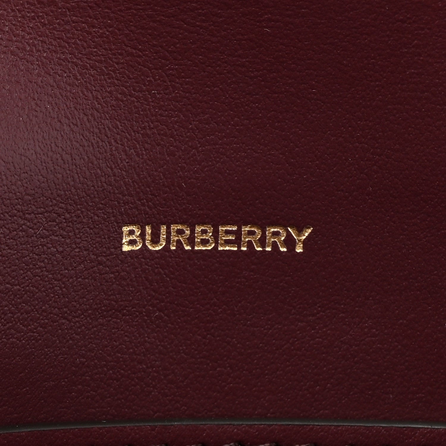 Burberry Calfskin Logo Hazelmere Wallet With Detachable Strap Mahogany Red 6 of 10