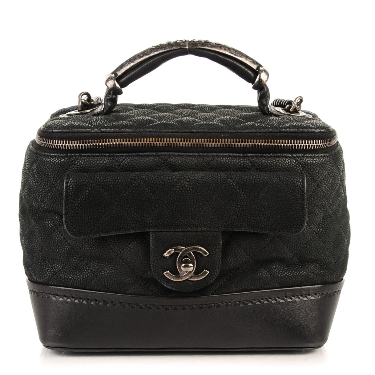 Chanel Iridescent Grained Calfskin Globe Trotter Vanity Case 1 of 8