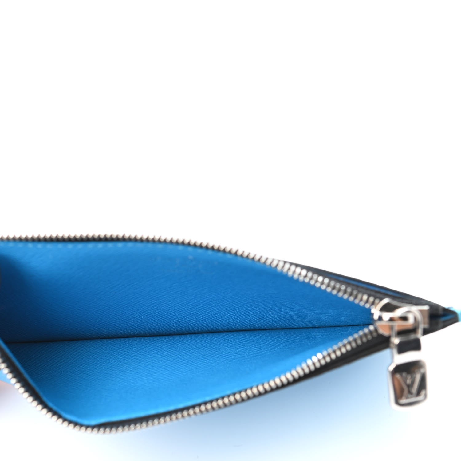 Louis Vuitton Taigarama Coin Card Holder Blue Lagoon 4 of 4