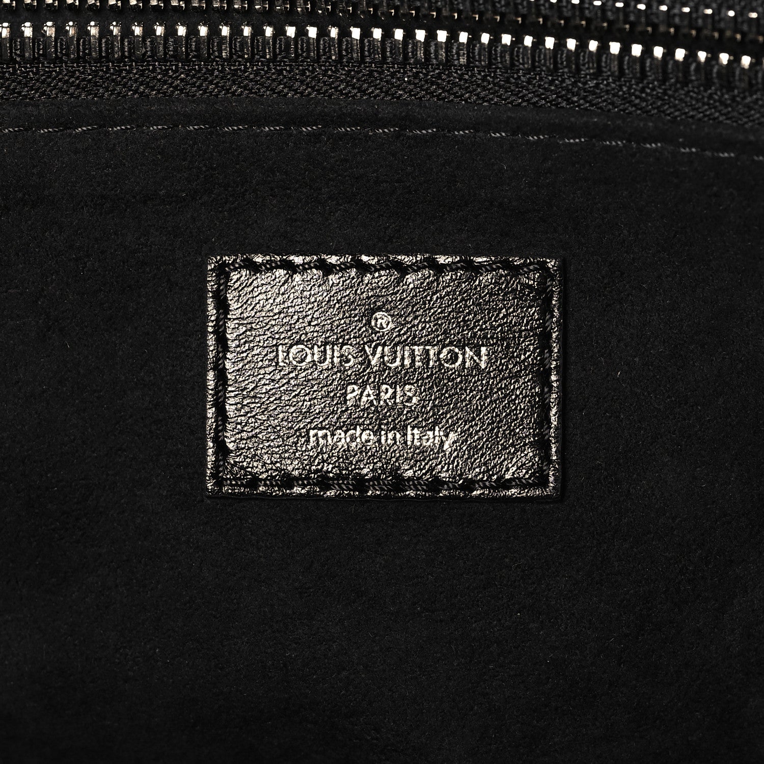 Louis Vuitton Lambskin CarryAll Vibe MM Black 7 of 15