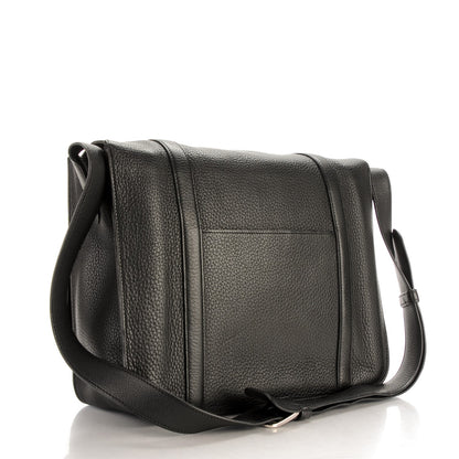 Hermes Taurillon Clemence Steve 37 Black 3 of 8
