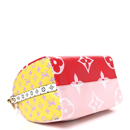 Louis Vuitton Monogram Giant Speedy Bandouliere 30 Rouge 4 of 9