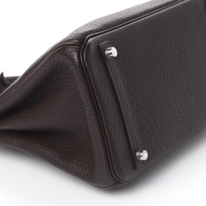 Hermes Fjord Birkin 30 Chocolate 10 of 12