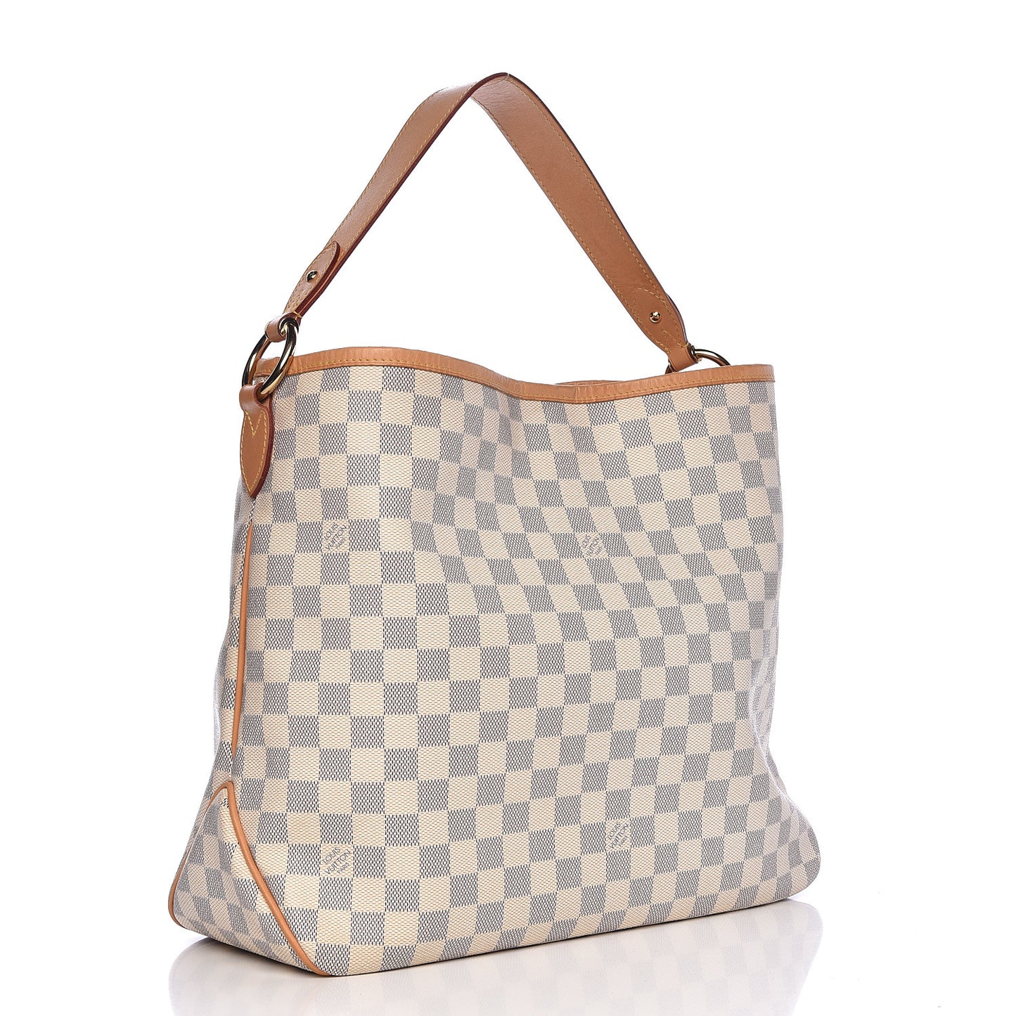 Damier Azur Delightful MM Rose Ballerine