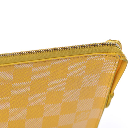 Louis Vuitton Damier Couleurs Element Clutch Mimosa 8 of 11