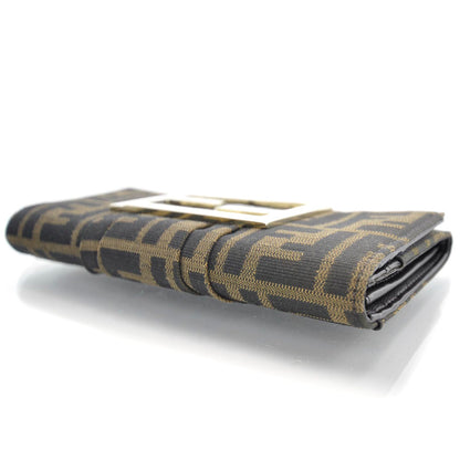 Fendi Zucca Mia Clutch Wallet Tobacco 4 of 10