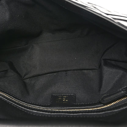 Fendi Nappa FF 1974 Embossed Baguette Black 4 of 9