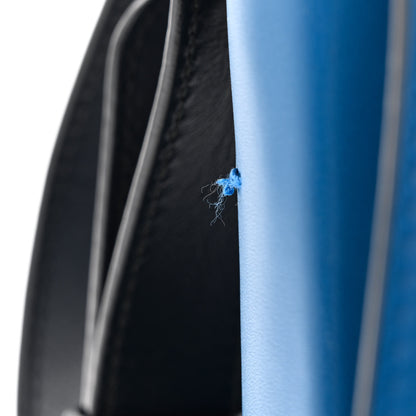 Bulgari Calfskin Serpenti Viper Top Handle Bag Blue 17 of 18