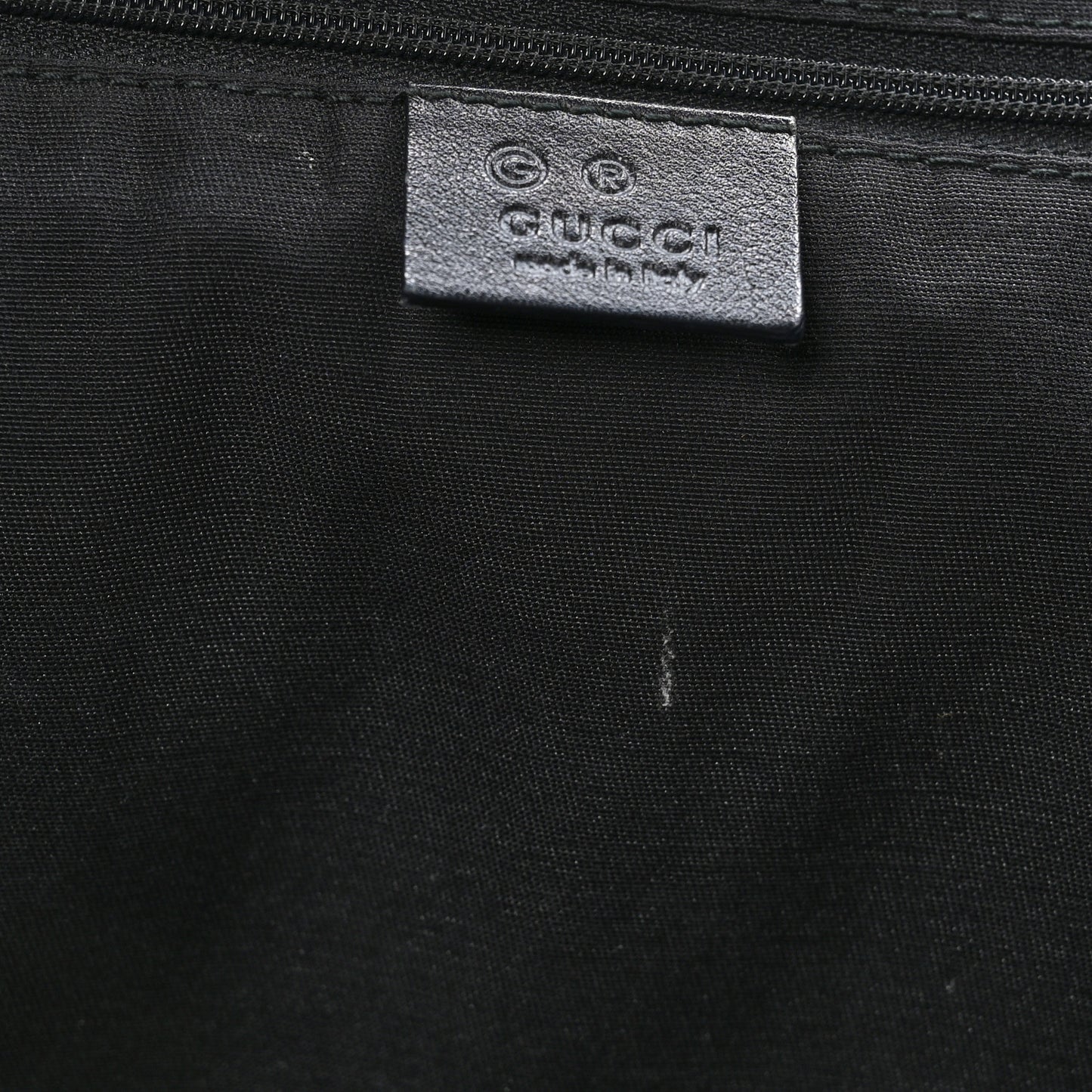 Metallic Monogram XL Shopper Tote Black