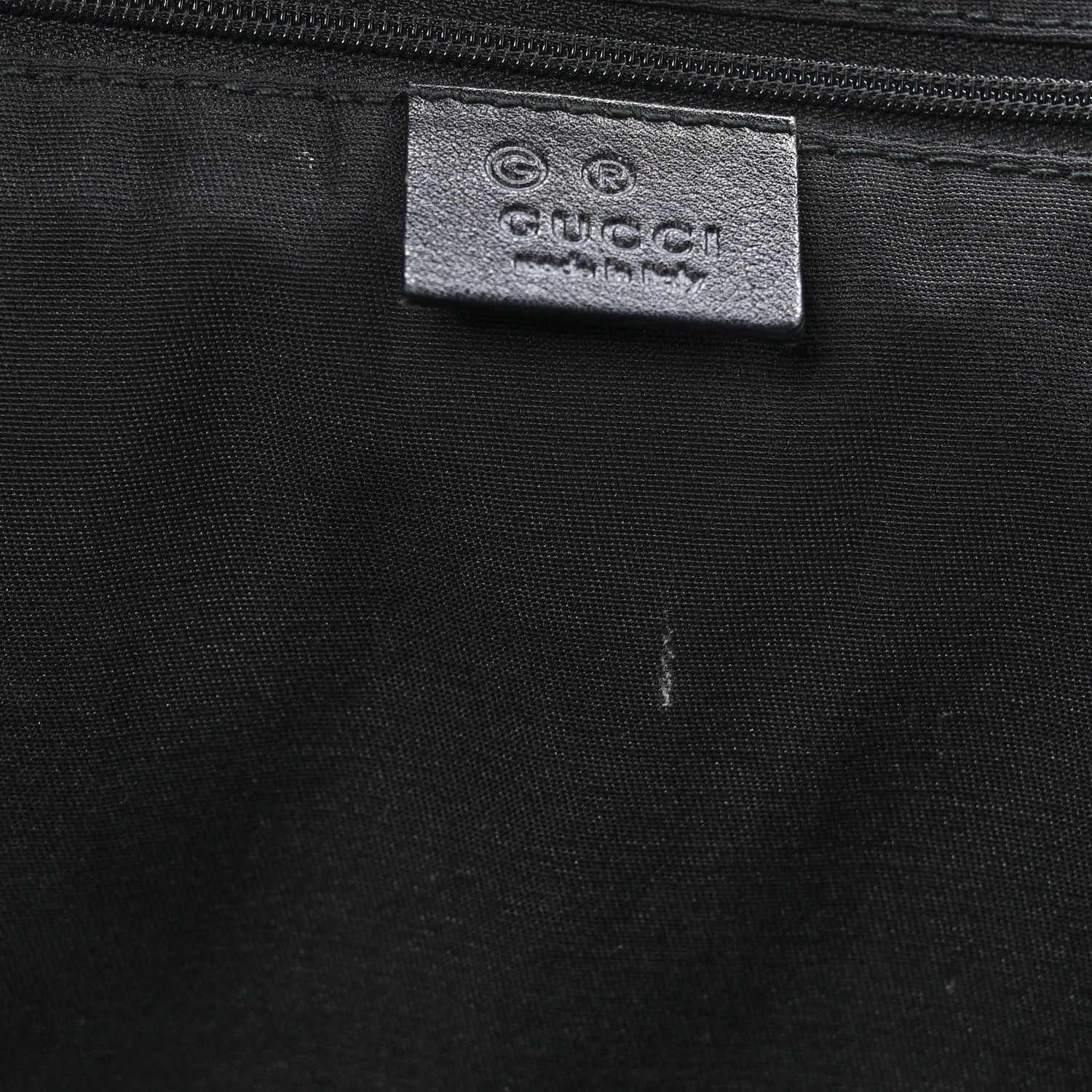 Gucci Metallic Monogram XL Shopper Tote Black 11 of 16