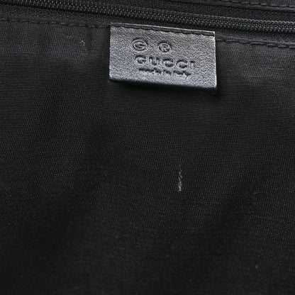 Gucci Metallic Monogram XL Shopper Tote Black 11 of 16