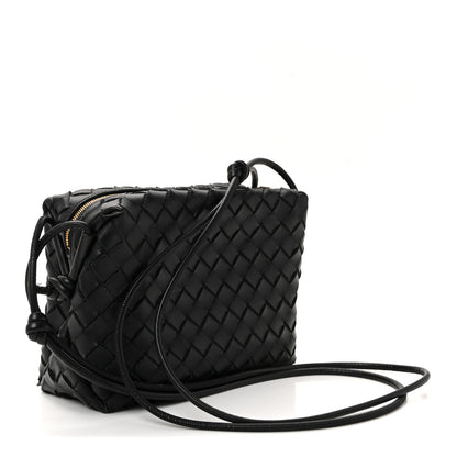 Bottega Veneta Nappa Intrecciato Small Loop Camera Bag Black 3 of 9