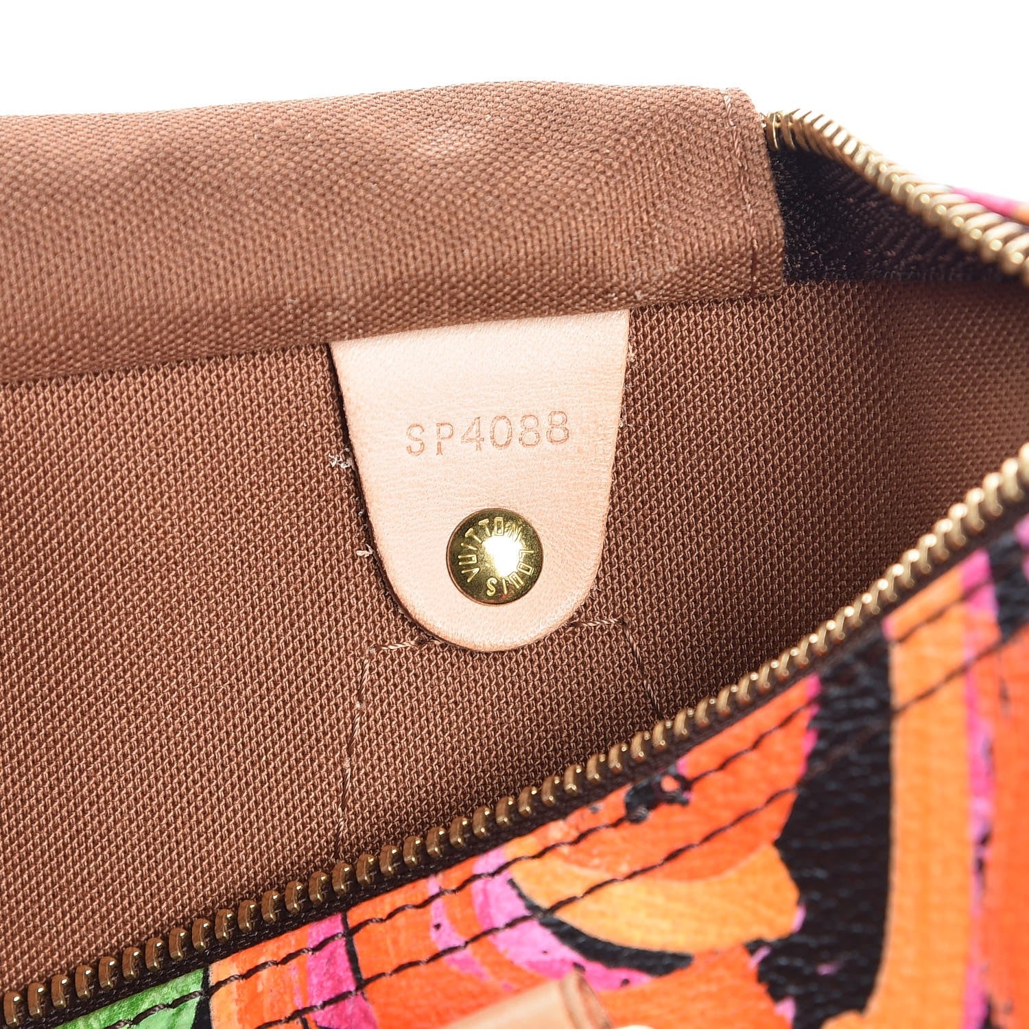 Louis Vuitton Monogram Roses Speedy 30 8 of 23