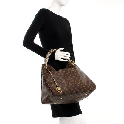 Louis Vuitton Snakeskin Monogram Artsy MM 2 of 7