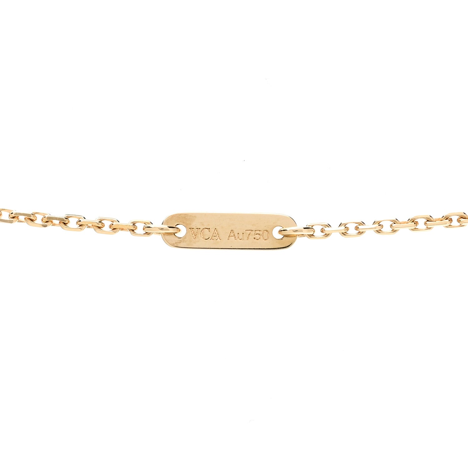 Van Cleef & Arpels 18K Yellow Gold Diamond Mini Frivole Pendant Pave Necklace 5 of 6