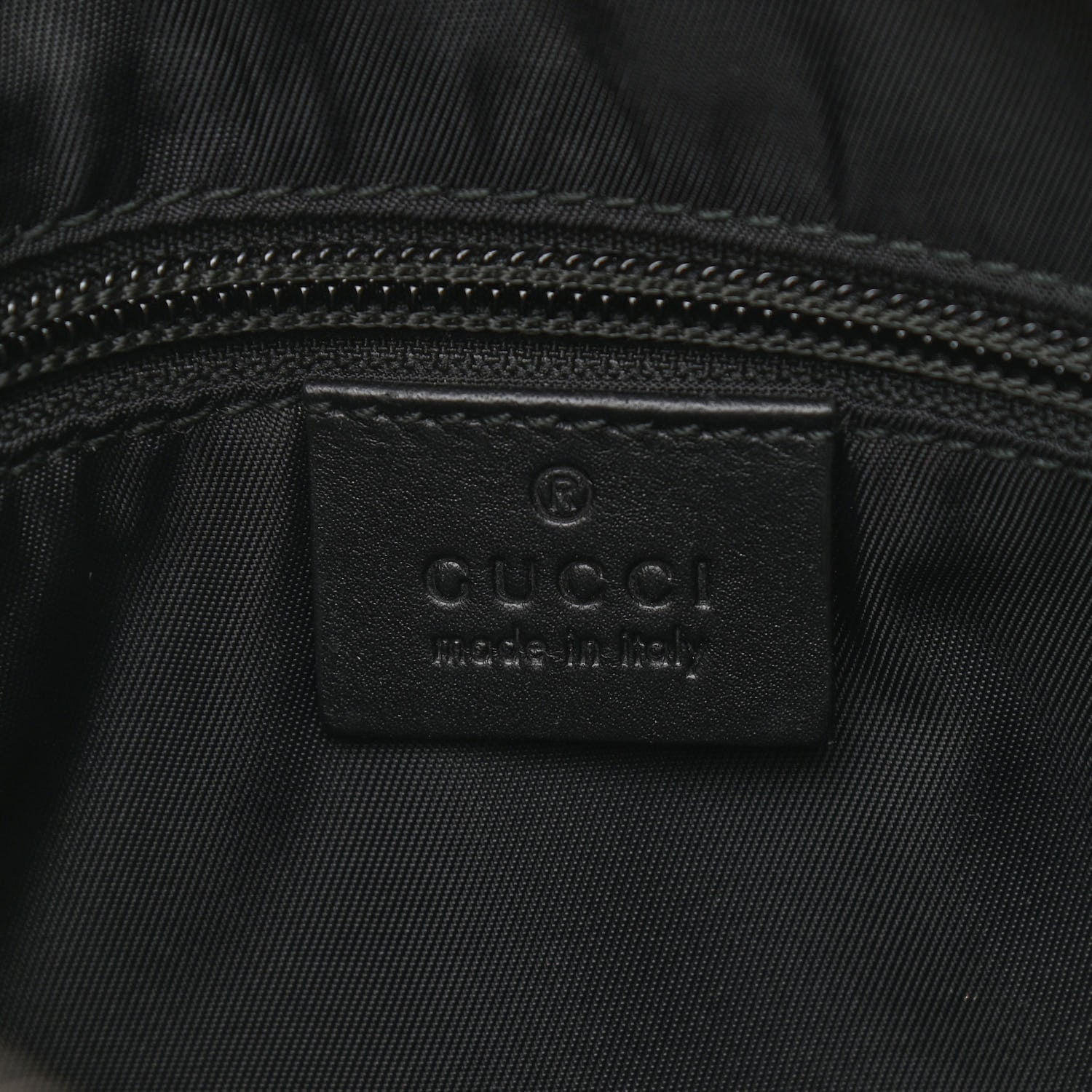 Gucci GG Supreme Monogram Flat Messenger Bag Black Grey 6 of 10