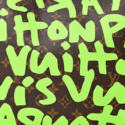 Louis Vuitton Monogram Graffiti Neverfull GM Green 10 of 10