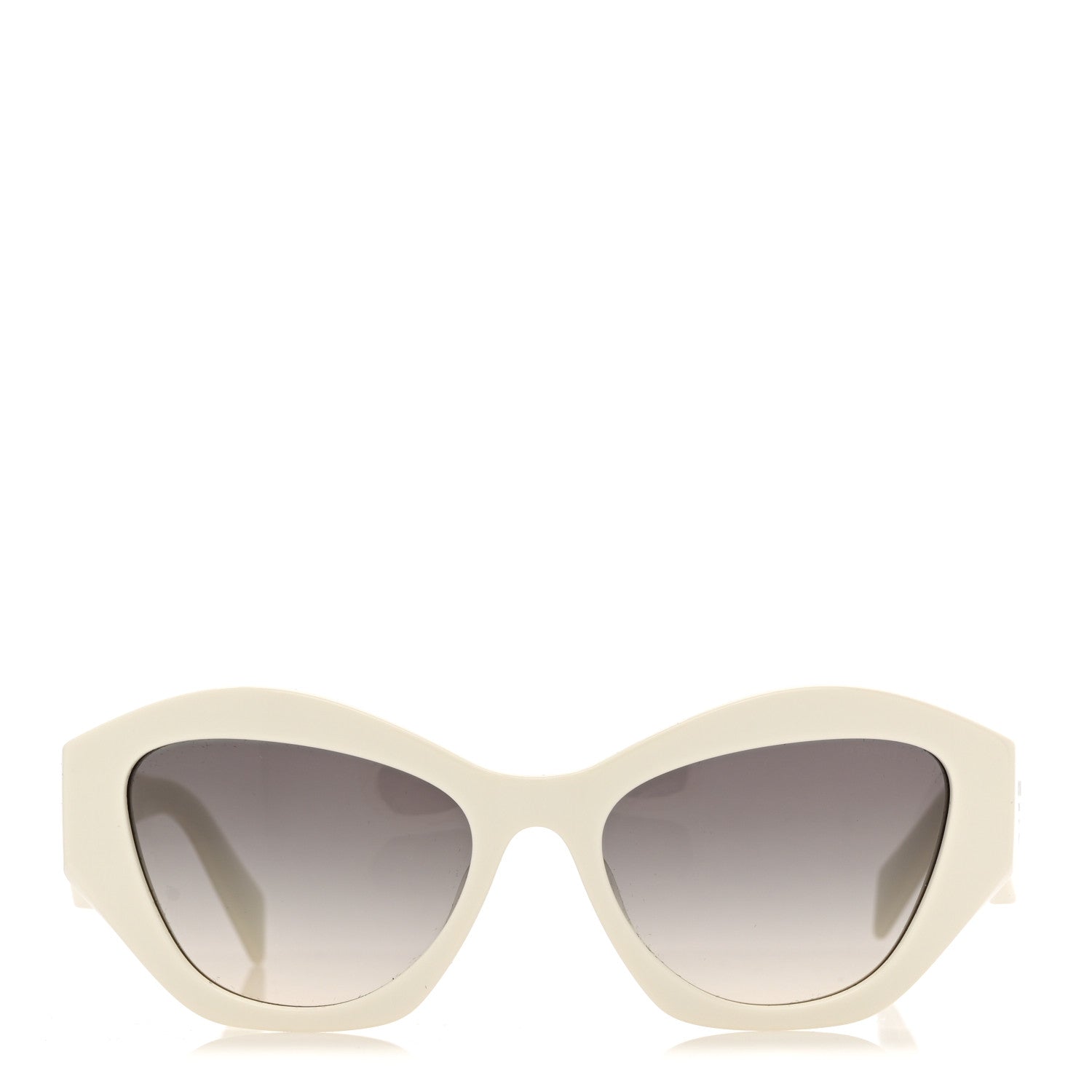 Prada Acetate Symbole Sunglasses SPR 07Y-F White White 2 of 7