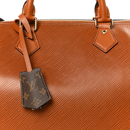 Louis Vuitton Epi Speedy Soft 30 Tan 6 of 9