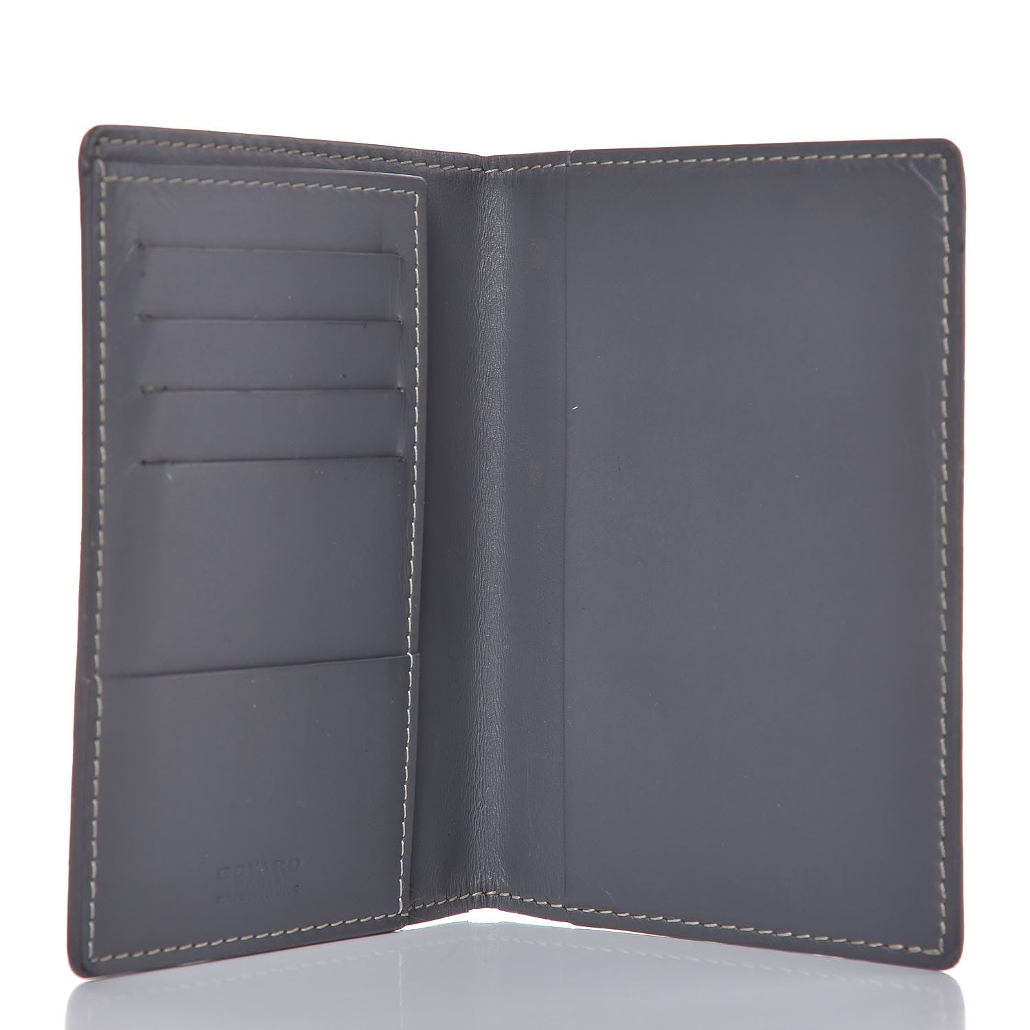 Goyard Goyardine Passport Wallet Grey 5 of 8