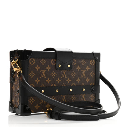 Louis Vuitton Monogram Petite Malle Black 3 of 13