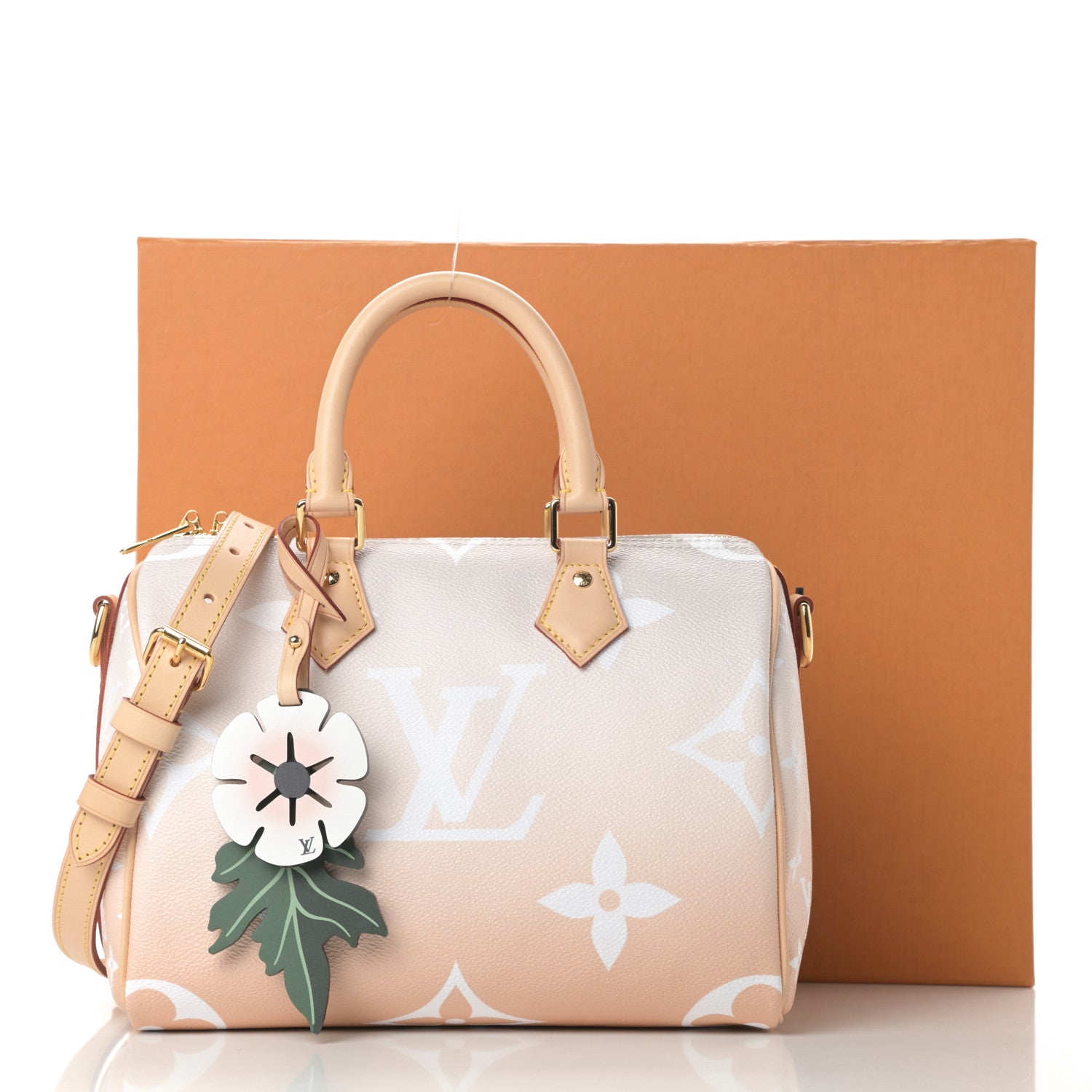 Louis Vuitton Monogram Giant By The Pool Speedy Bandouliere 25 Brume 10 of 10