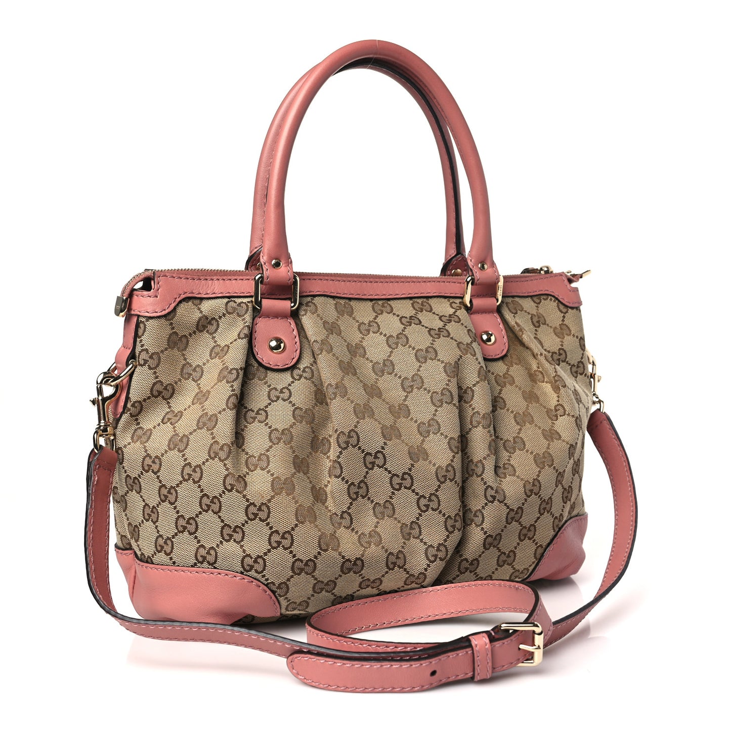 Monogram Medium Sukey Top Handle Peonia Flower