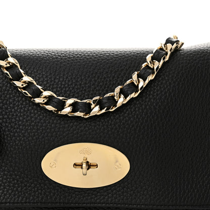 Mulberry Small Classic Grain Calfskin Medium Lily Black 8 of 10