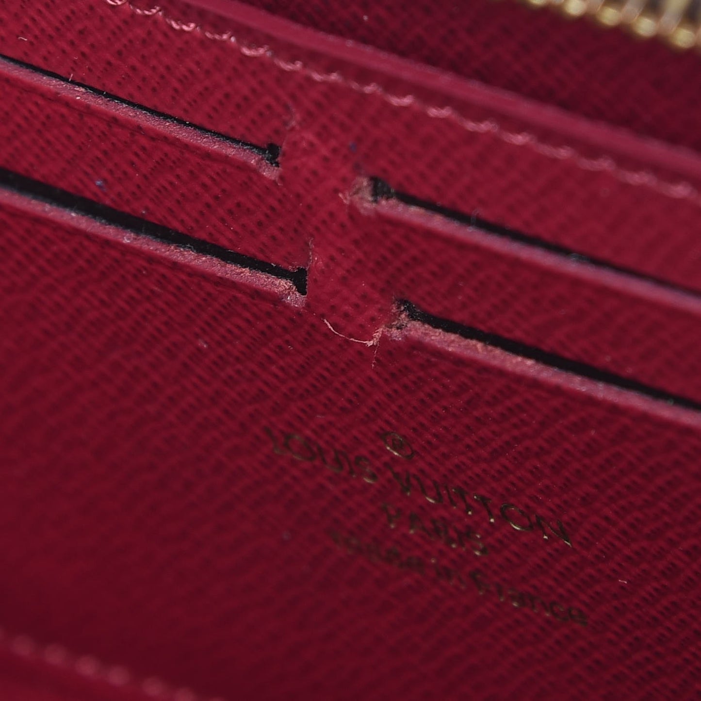 Monogram Clemence Wallet Fuchsia