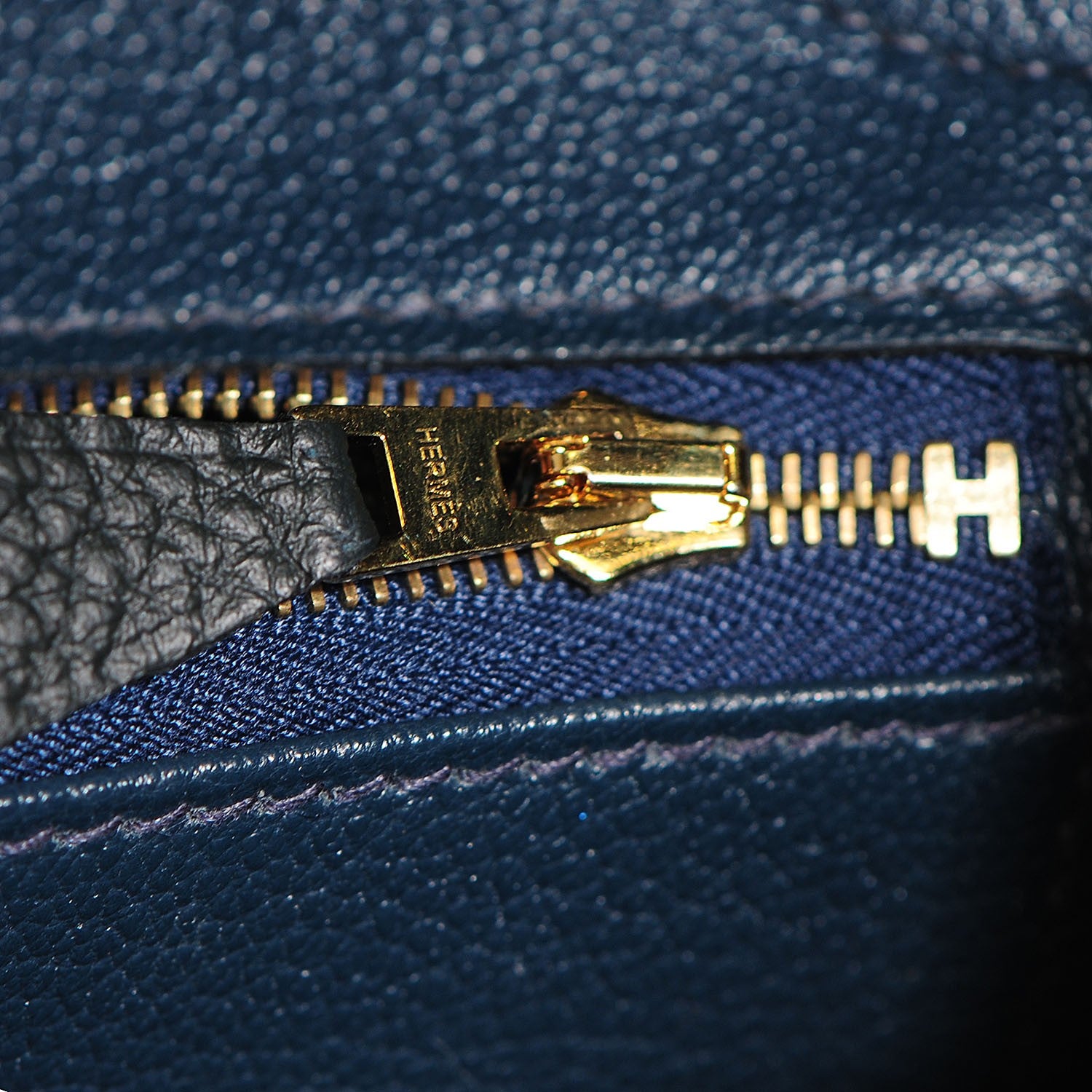 Hermes Togo Birkin 30 Bleu Ocean 15 of 25