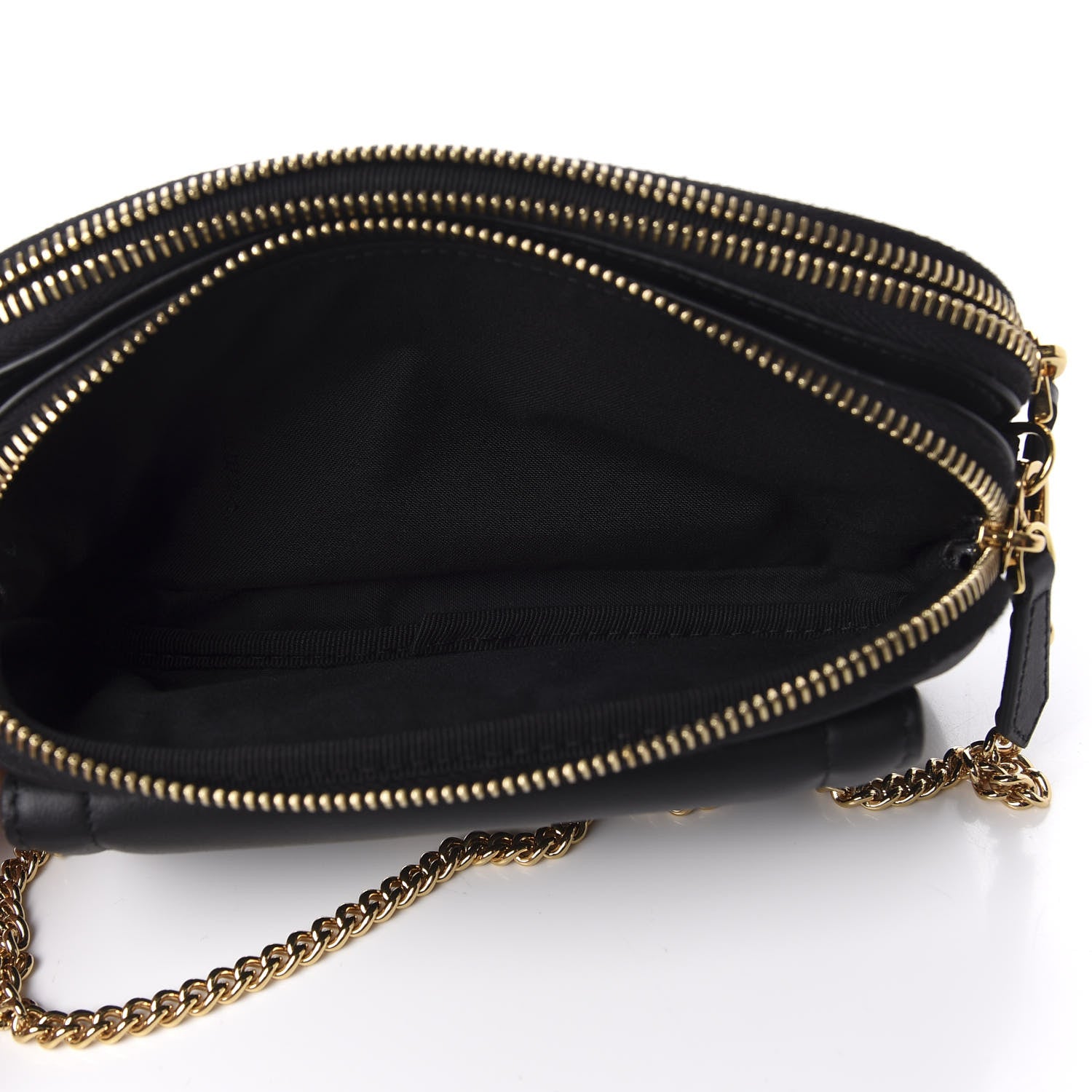 Fendi Vitello Grace Matte Easy Baguette Black 7 of 13