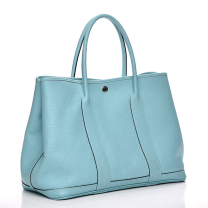 Hermes Vache Country Garden Party 36 MM Bleu Atoll 3 of 13