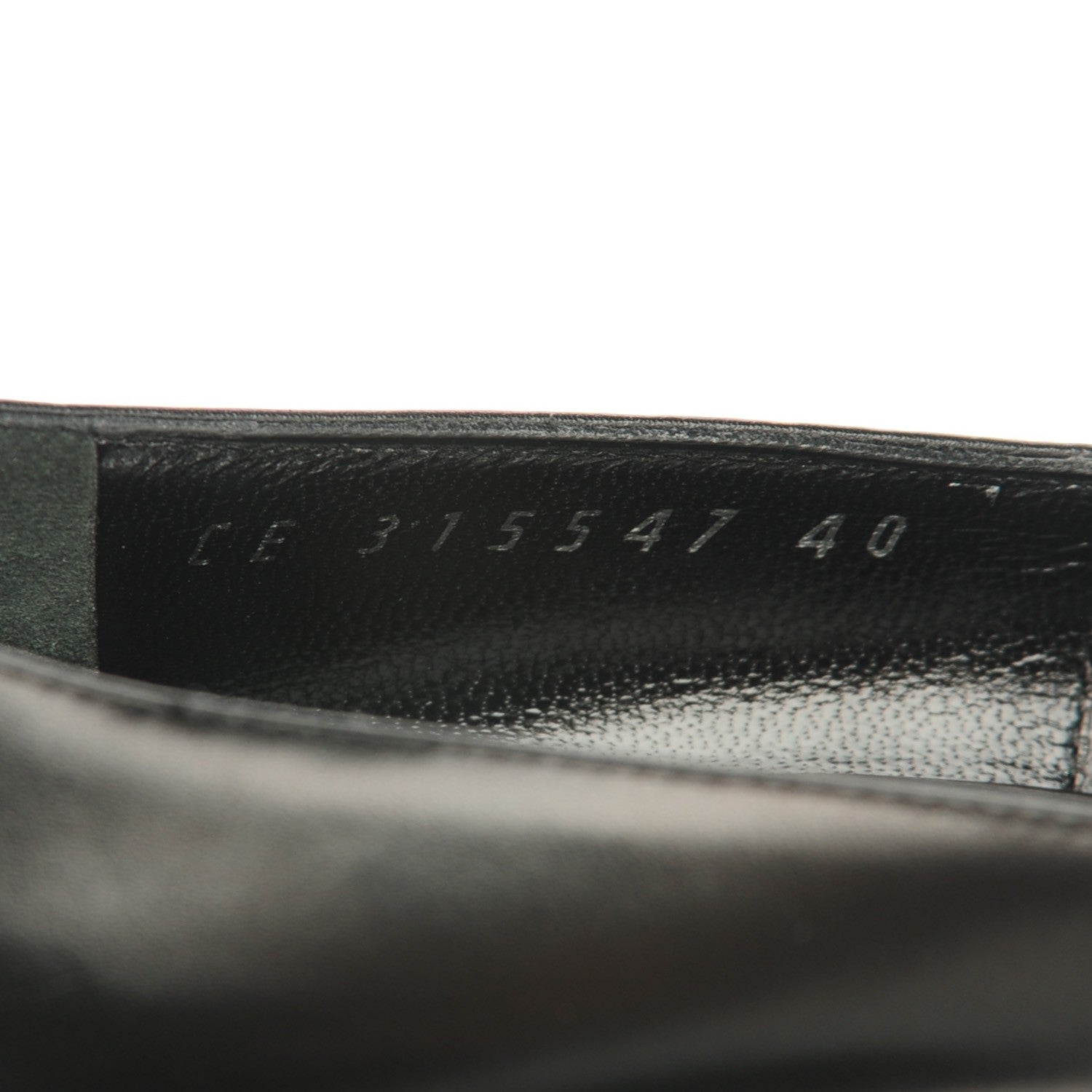 Saint Laurent Calfskin Paris 110 Escarpin Thorn Pumps 40 Black 8 of 8