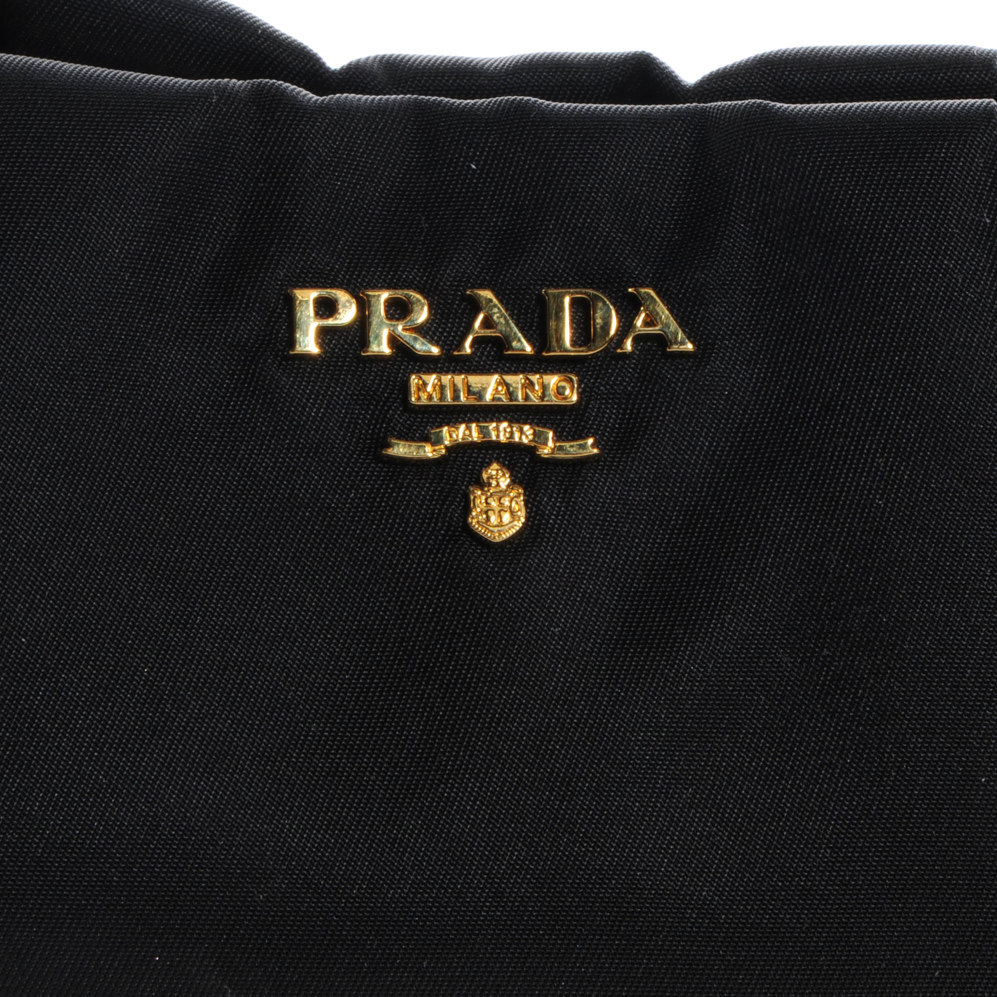 Prada Tessuto Nylon Clutch Wristlet Nero Black 10 of 10