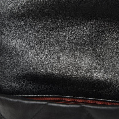 Chanel Goatskin Quilted Medium 19 Flap Black 11 of 12